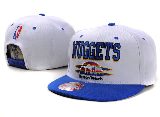NBA Denver Nuggets M&N Snapback Hat NU01